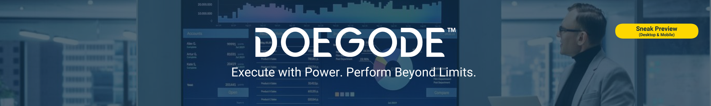 Doegode Benchmarking Tool Banner